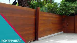 Wood fence post diy fence backyard fences backyard projects outdoor projects backyard landscaping landscaping ideas inexpensive landscaping wooden fence gate. Must Watch 20 Modern Wood Fence Ideas Youtube