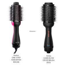 Dupeboss On Instagram Let S Compare Products Revlon One Step Hair Dryer Hot Aur Brush 59 99 Blow Dry Brush Revlon One Step Revlon One Step Hair Dryer