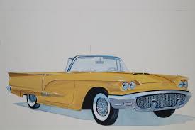 Image result for Platinum 1958 Thunderbird