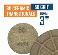 BSD Ceramic Transitional Pad 50 Grit