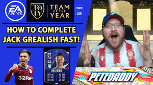 All prices are courtesy of futbin and subject to change. How To Complete Jack Grealish Objectives Fast 87 Rated Toty Mentions Fifa 21 Ultimate Team Fut Youtube