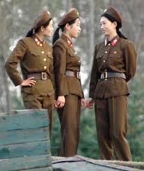 Won Jeong Hwa North Korea Busan South Korea Female Soldier