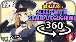 Sleep With Camie Utsushimi~ [ASMR] 360: My Hero Academia 360 VR - YouTube