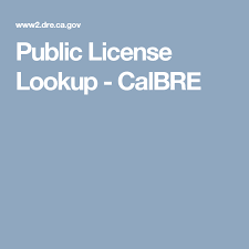 Public License Lookup Calbre Public Dres Mcdaniel