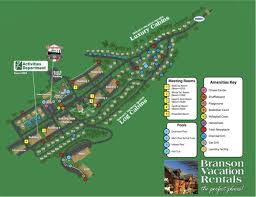 Westgate Branson Woods Map Cabin Activities Wood Map Map
