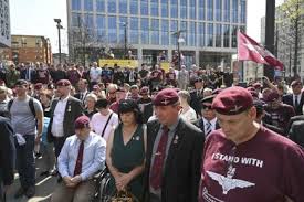 Soldier of fortune (2009 digital remaster). Thousands Gather In City Centre In Support Of Soldier F And To Protest Controversial Decision To Prosecute Him Mancunian Matters