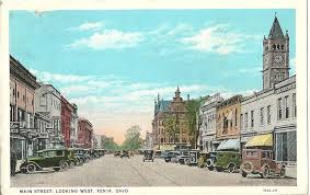 Main Street Looking West Xenia Ohio Ohio Main Street