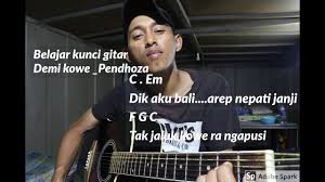 Lagu ini dirilis pada oktober 2020. Lirik Lagu Demi Kowe Chord Gitar