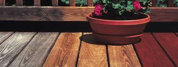 From left to right, we're peering into the cans of 3 colours: How To Create A Plan For Staining A Deck Sherwin Williams