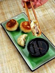 Recipe Pan Fried Pork And Scallion Mini Buns Sheng Jian Bao Zi Fried Pork Recipes Savoury Food