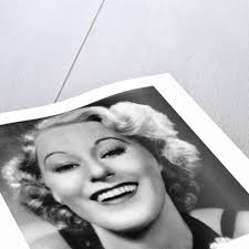 Grace Moore, American operatic soprano and Broadway and film actress  posters & prints by Anonymous