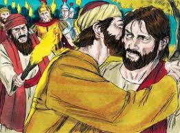 Jesus In The Garden And The Betrayal Of Judas Betrayal Jesus Crucifixion