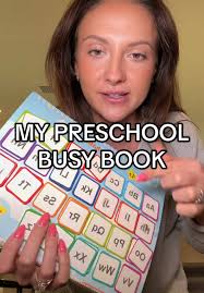 The cutest busy book! #busybook #montessori #preschoolbusybook #screen...