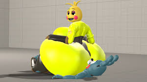 Thicc chica / toy chica v.1 | done by endyarts on deviantart : Toy Chica In Suit Butt Sitting On Toy Bonnie By Legoben2 Fur Affinity Dot Net