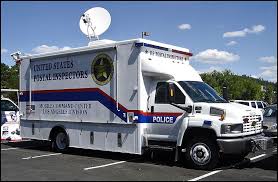 United States Postal Service Inspectors Mobile Command Vehicle Postal Police Police Truck Postal