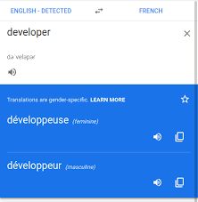 Google's free online language translation service quickly translates web pages to other languages. Female Historians And Male Nurses Do Not Exist Google Translate Tells Its European Users Algorithmwatch
