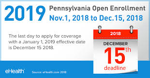 Maybe you would like to learn more about one of these? 2019 Open Enrollment In Pennsylvania Ehealth Insurance