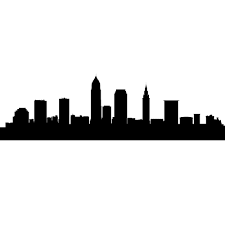 We can make this in a variety of. Cleveland Ohio Skyline Decals Wall Decor Cleveland Ohio Cityscape