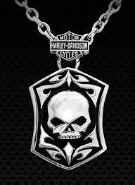 Mens Stainless Steel Harley Davidson Willie G Skull Necklace Available At Bou Harley Davidson Merchandise Harley Davidson Motorcycles Harley Davidson Roadster