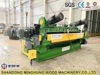 Rotary Strong Spindleless Wood Log Veneer Peeling Machine for Plywood  Veneer Production