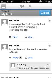 How To Use Yammer On Your Iphone Techrepublic