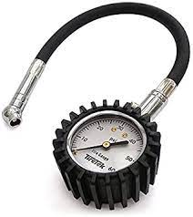 Amazon Com Tiretek Tire Gauge 0 60 Psi Tire Pressure Gauge For Truck Car Motorcycle Atv And Suv With Flexible Air Chuck And Ansi B40 1 Accuracy Automotive
