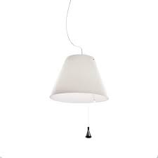 The best pendant light for multiple spaces will send light down and outward, too, not directly down toward a single task, to work as both surface lighting and ambient lighting. Luceplan Costanza Suspended Lamp With Counterweight O 40cm Ambientedirect