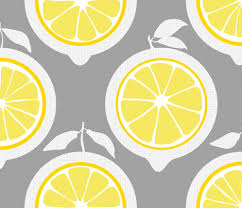 Colorful Fabrics Digitally Printed By Spoonflower Julie S Yellow Lemon Grid Xl Fabric Pattern Spoonflower