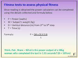 Unit 5 Application Of Fitness Testing Learning Aims
