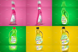 Laundry Detergent Bottle Psd Mockups Detergent Bottles Detergent Product Laundry Detergent