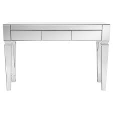 Powell furniture mirrored console table. Darla Contemporary Mirrored Console Table Aiden Lane Target