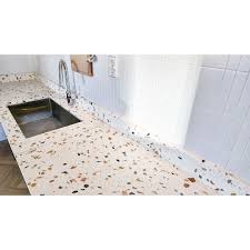 terrazzo kitchen countertop 