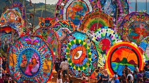 Día de todos los santos. Day Of The Dead Celebration In Sumpango Guatemala Funforspanishteachers Kite Festival Kite Day Of The Dead