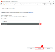 For relaying smtp messaging i normally recommend to use an additional receive connector with this ip address can have an easy to remember fqdn like relay.contoso.com. 2mralnam4rco4m