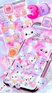 It's listed in lifestyle category of google play store, getting more than 500000 installs. Cute Pink Marshmello Theme For Android Apk Download