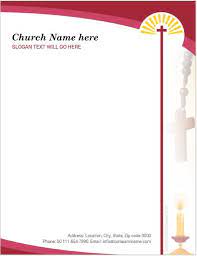 Letter headed paper samples church sample letterhead example 6 of. 5 Best Ms Word Church Letterhead Templates Word Excel Templates