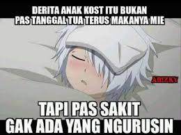 Kata Kata Anak Rantau Sedang Sakit
