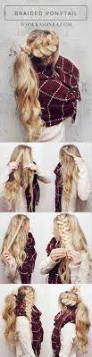 To make it more stylish, you can use a silk scarf or a colored ribbon. 40 Braided Hairstyles For Long Hair
