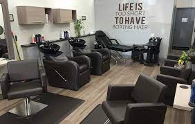 Wave Shampoo Unit And Havana Styling Chair Custom Dry Towel Cabinet Beauty Salon Design Hair And Beauty Salon Hair Salon