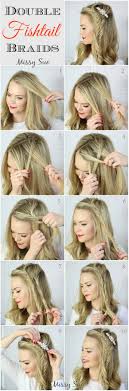Perfecting the fishtail braid is a crucial hair hack to learn for busy mornings, plus it's equally wearable for the office or a summer date! 40 Of The Best Cute Hair Braiding Tutorials Diy Projects For Teens