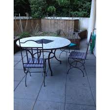 Comparez les prix des chaises et tables parmi les offres de nos partenaires marchands, et achetez en ligne. Achat Table Fer Forge Mosaique Pas Cher Ou D Occasion Rakuten