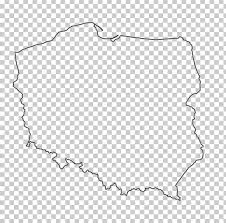 Poland map outline illustrations & vectors. Poland Outline Map Png Clipart Abstract Angle Area Black Black And White Free Png Download