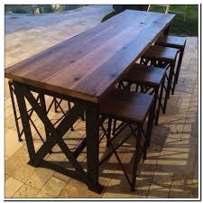 84 Reference Of Outdoor Bar Chairs And Table Outdoor Bar Height Table Wooden Table And Chairs Patio Bar Table