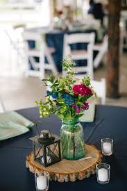 Made from all natural raw wood our wooden slabs will provide a sturdy base for all craft. Diy Wooden Slab Centerpieces With Jars And Flowers