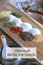 Homemade Montreal Steak Seasoning Easy To Make And Delicious Recipe And Free Printable Father S Day Gif Homemade Spices Homemade Seasonings Spice Mix Recipes