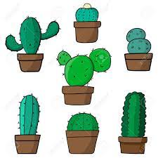 Maybe you would like to learn more about one of these? Set Of Hand Drawing Cactus Pot Plant Royalty Free Cliparts Vectors And Stock Illustration Image 119581346
