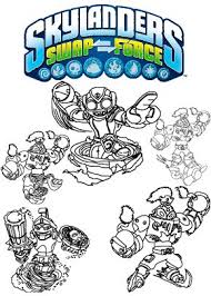 Skylanders Printable Coloring Pages Skylanders Birthday Party Skylanders Birthday Coloring Pages