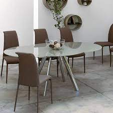 Find great deals on ebay for round extending dining table. Peressini Cassa Myles Extending Glass Dining Table