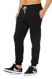 Wholesale unisex jogger sweatpants perfect for custom printing. Bella Canvas Bella Canvas 3727 Unisex Jogger Sweatpants