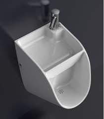 stand ceramic urinal sink combo